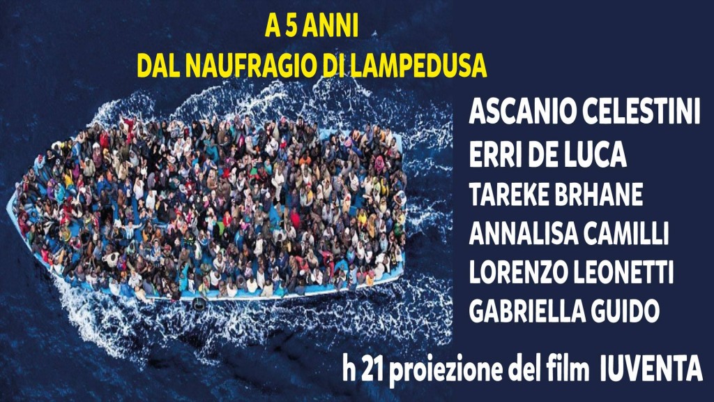 a 5 anni dal naufragio di Lampedusa